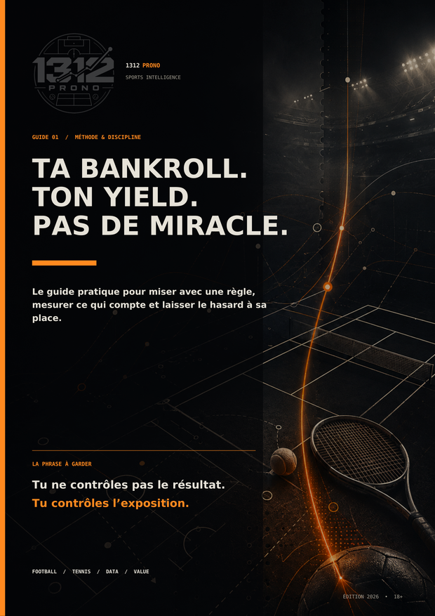 Couverture du guide : Ta bankroll. Ton yield. Pas de miracle.